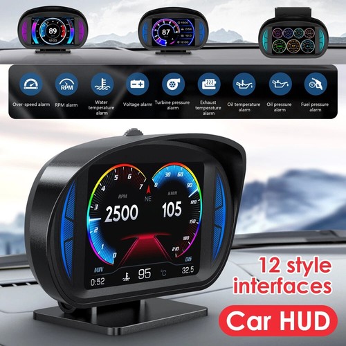 Hud obd2 gps head display - obd2+gps, head-up