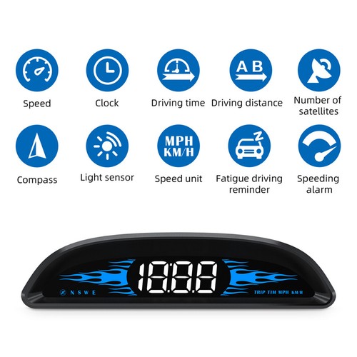 Display gps head auto - head, up