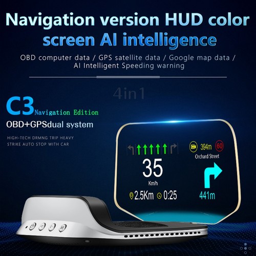 Auto hud gps - auto,