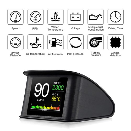 Obd2 digital hud - digital, up