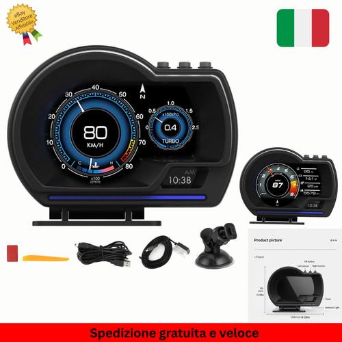 Display hud auto interfaccia - auto,