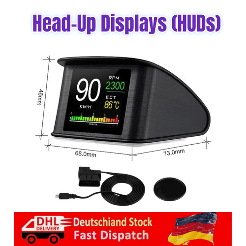 Hud obd2 velocità - obd2:,