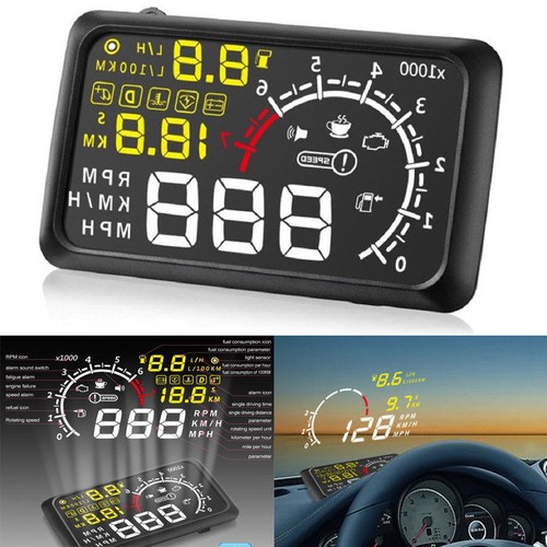 Uni auto hud - 5.5",