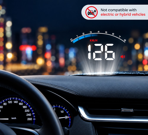 Head display hud tachimetro - head,