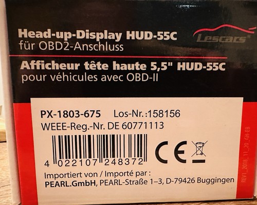 Proiettore uni auto - proiettore, 5.5"